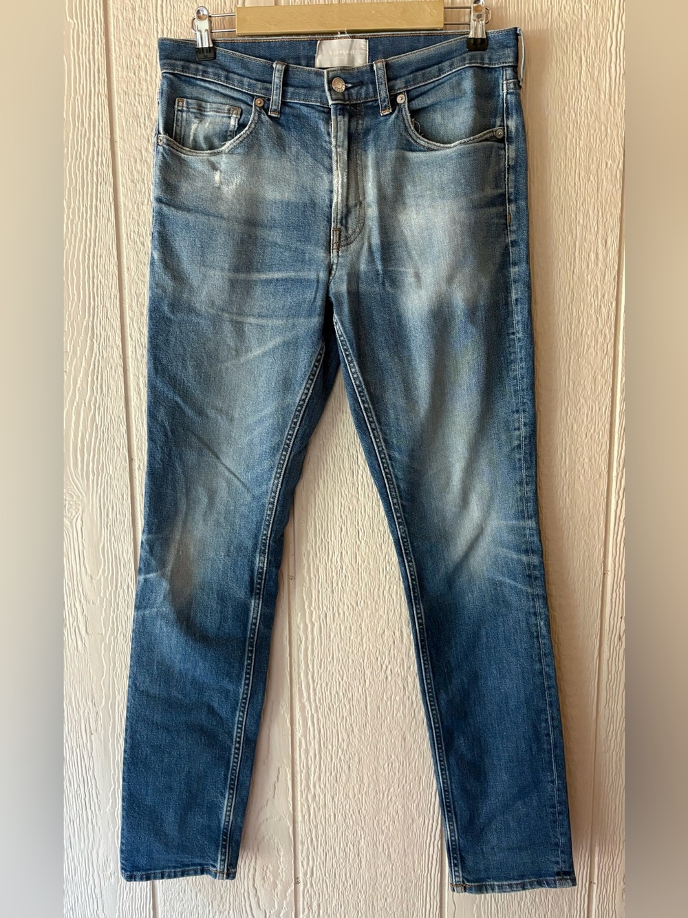 Everlane The Slim Jean Men’s 32x32 Medium Wash Stretch Denim